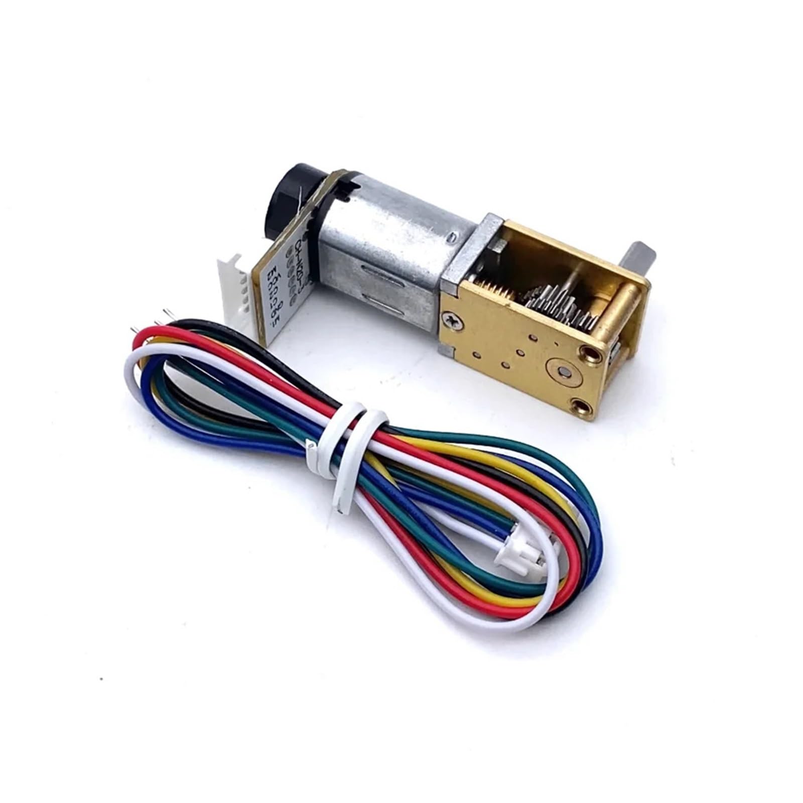 ABHL GW12-N20 Miniaturgetriebemotor DC 3 V, 6, 12, Getriebe mit Schneckengetriebe, niedrige Geschwindigkeit (6 V B45,1 Ratio 603-A Motor)