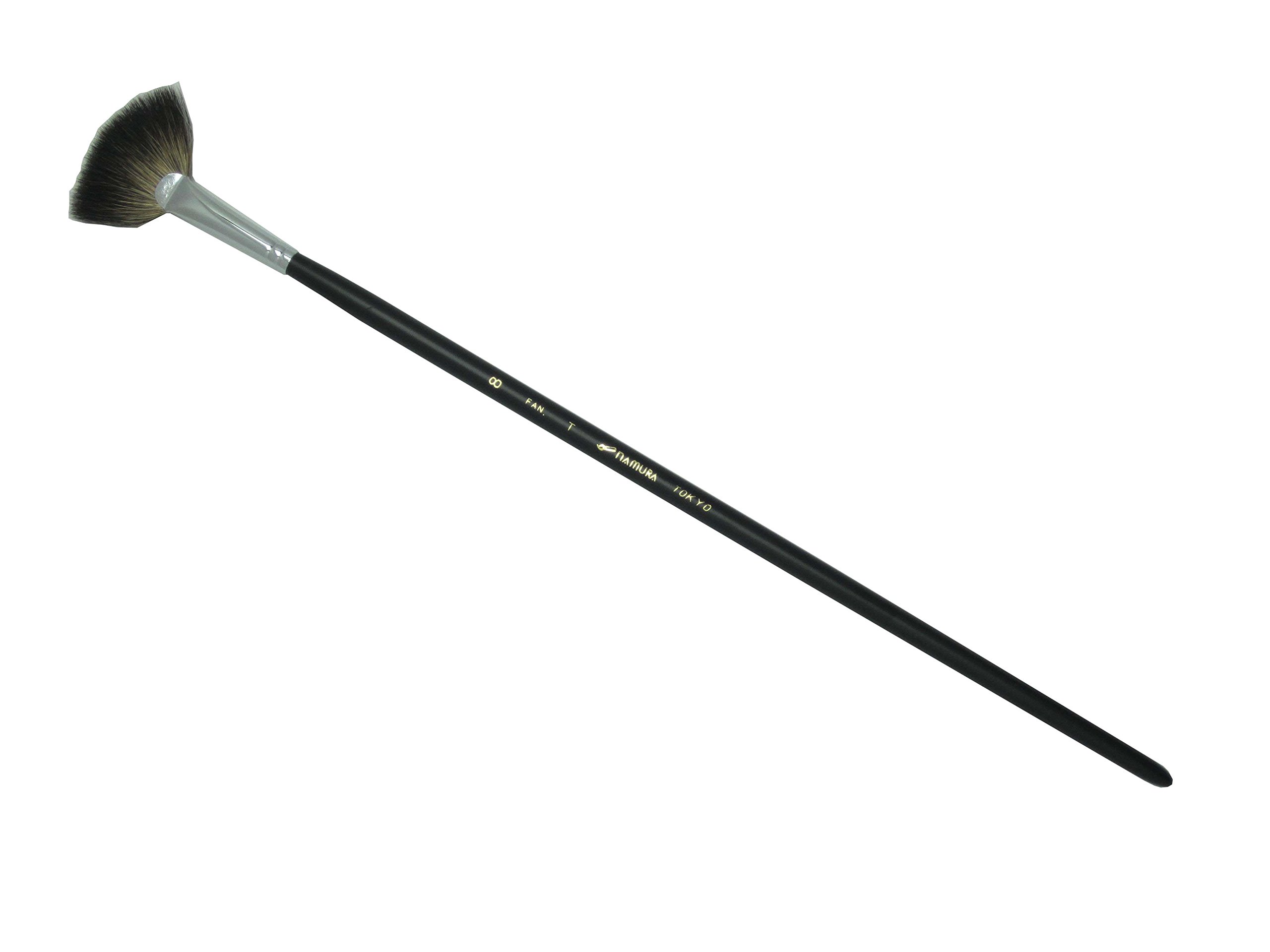 Namura FAN raccoon 8 pinceau japonais idéal pour peindre des paysages et feuillages