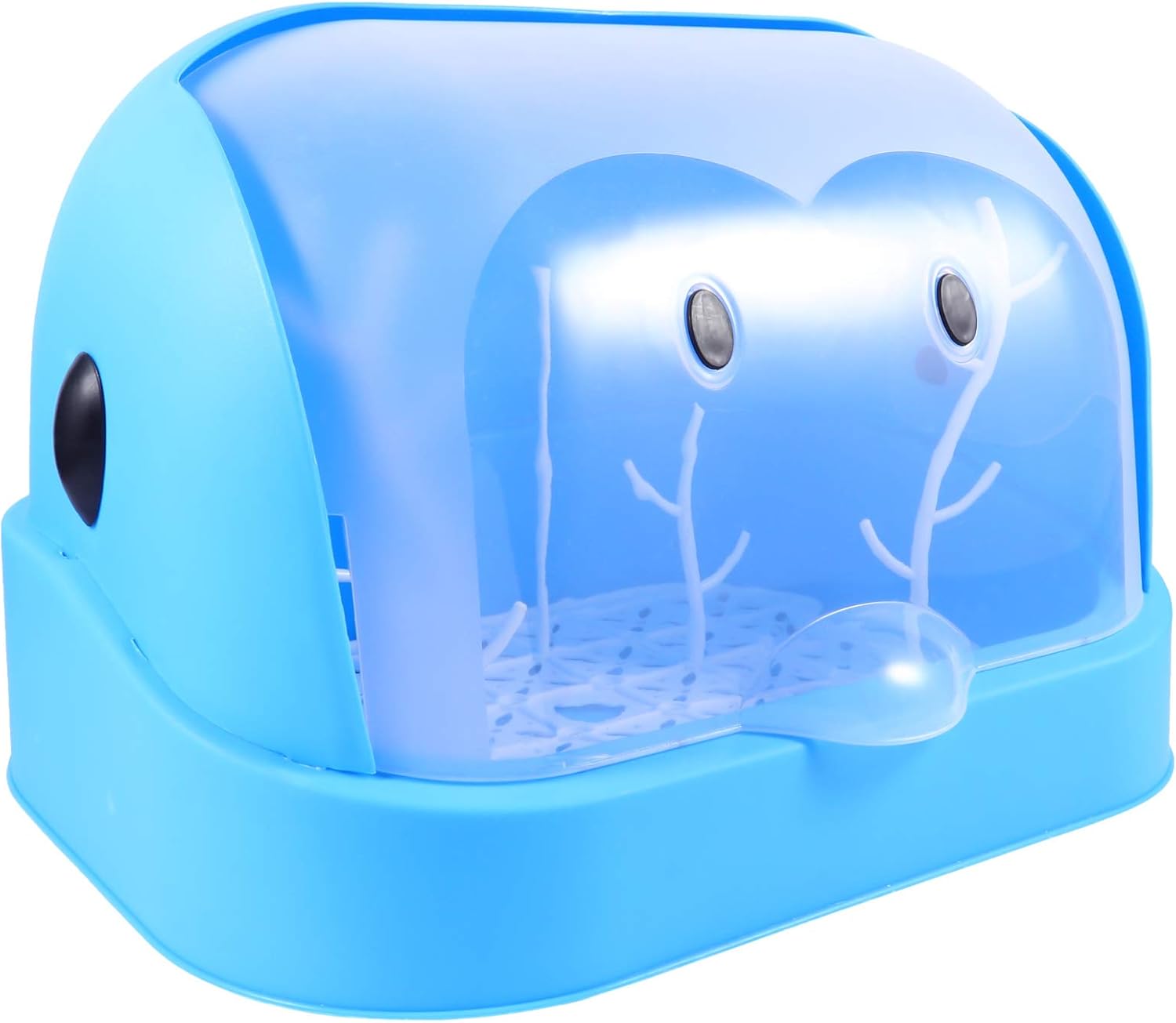 Toyvian Baby Bottle Drying Rack with Cover Large Nursing Bottle Storage Box