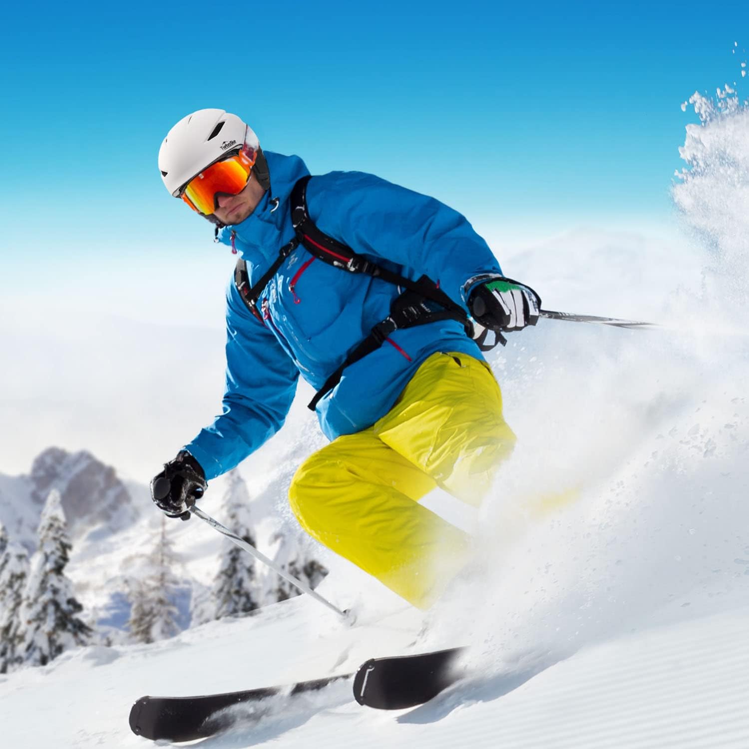 Ski Helmet - Audio Compatible and Lightweight, ASTM Standard for Men, Women and Youth