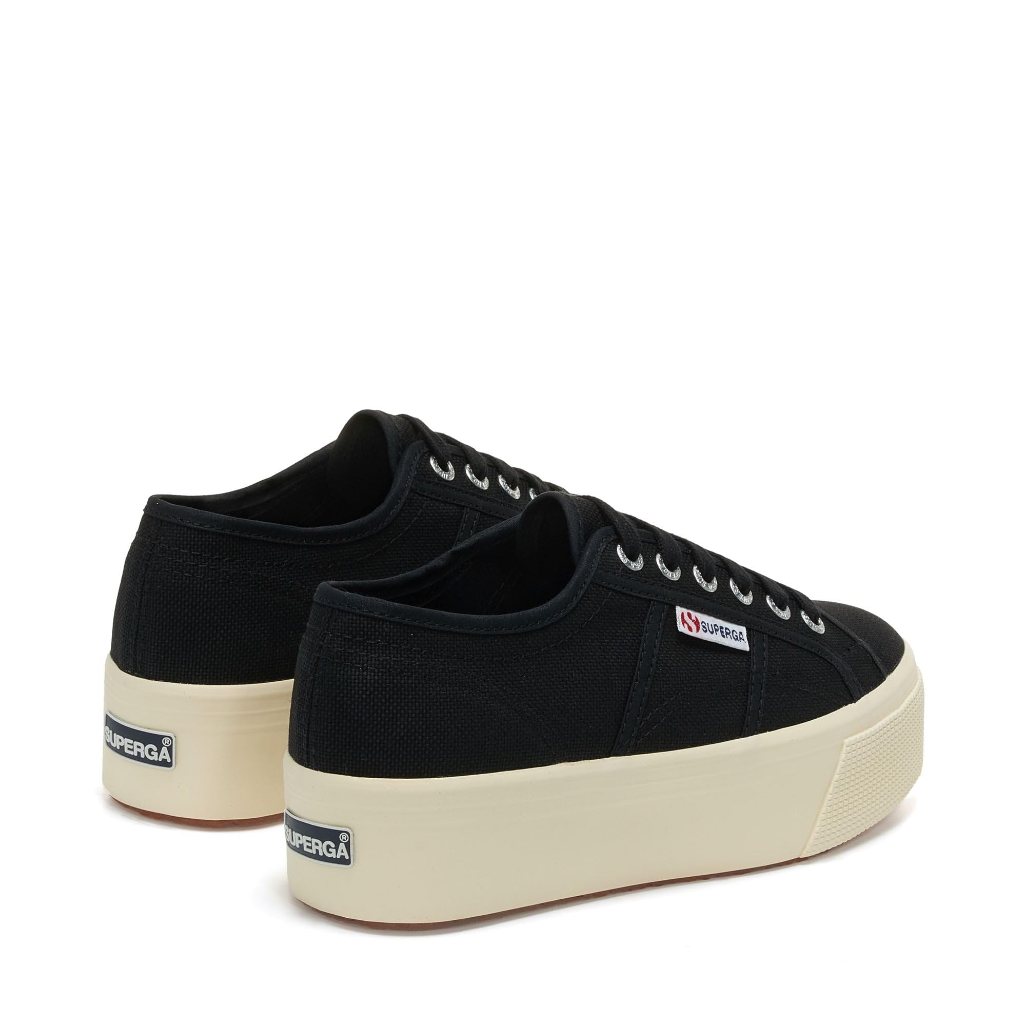 SUPERGA - Sneakers,Donna,Nero,Casual,Modello 2790 Platform,Numero: 39.5