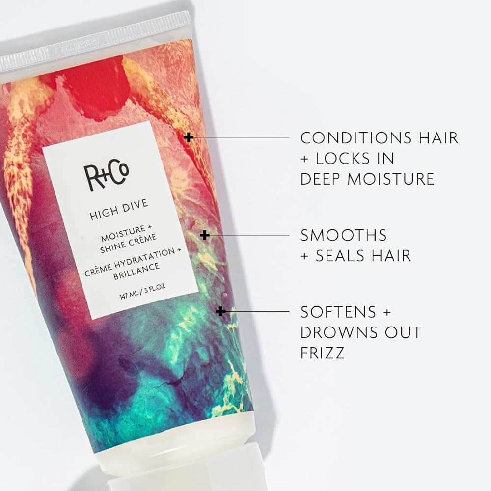 R+Co HIGH DIVE Leave-In Cream for Frizz-Free Shine - 2