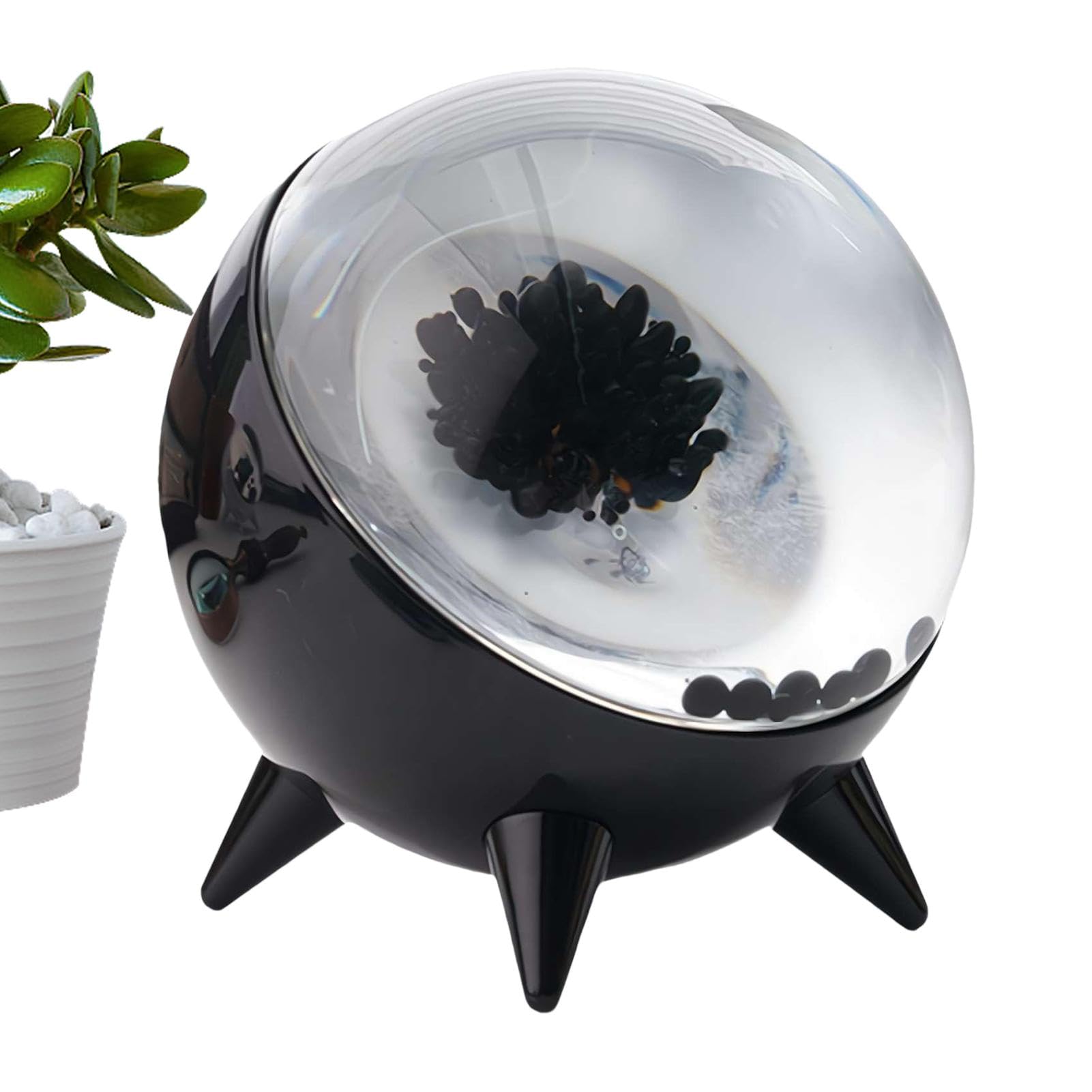 Altoparlante Di Visualizzazione Musica Decorativa, Lampada Ferrofluido LED | Per Feste, Spettacolo Di Luce Ferrofluido Interattivo, Altoparlante Ferrofluido Portatile, Display Della Luce Reattiva Al So