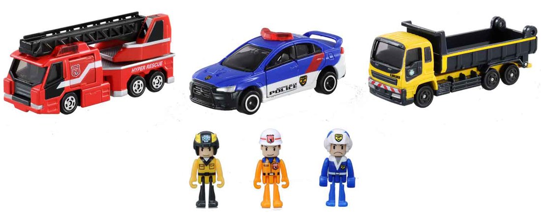 Amazon | トミカ ハイパーシリーズ Xランナー 3チーム出動セット 