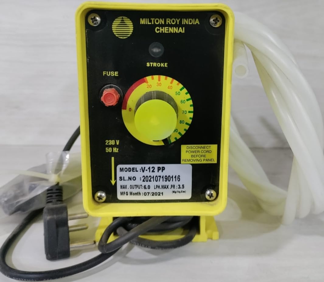 See full amazon price history chart for Milton Roy Dosing Pump | Model: V-12 | 1 Yr Manufacturers Warranty Milton Roy Dosing Pump | Model: V-12 | 1 Yr Manufacturers Warranty (B0728KWLJ2) Amazon Price History, Amazon Price Tracker