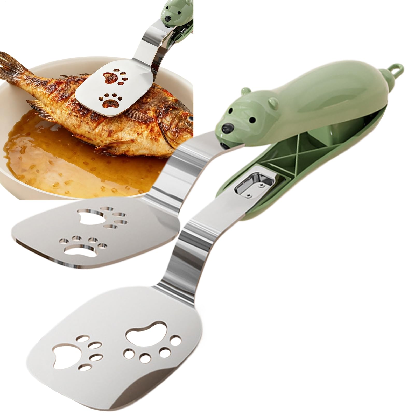 Salatzange Edelstahl Grillzange
