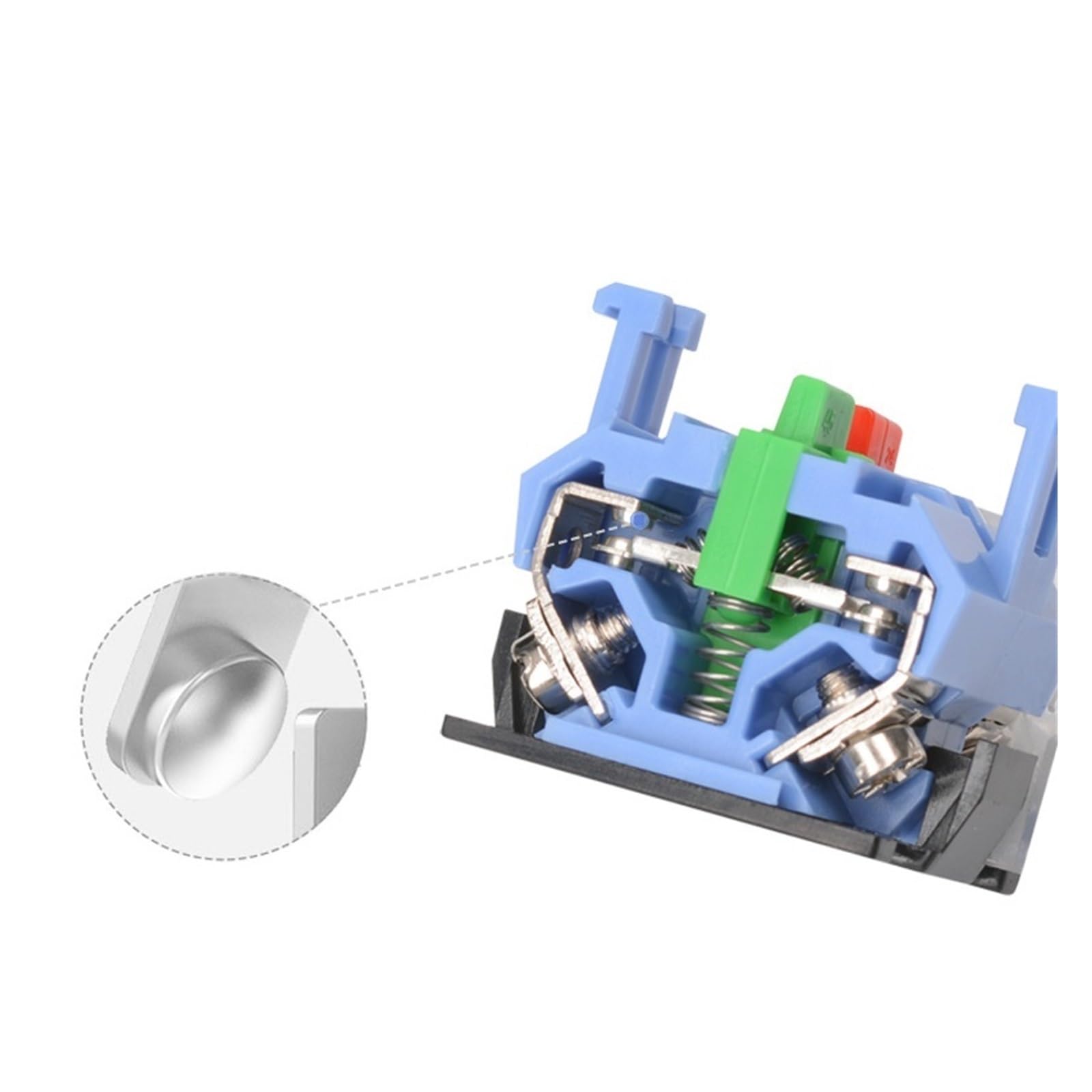 【ほぼ未使用】DEMITOSS11 UBZ-LF11 EMC-1　A1573 Emergency Stop button push button switch 22mm Emergency Stop