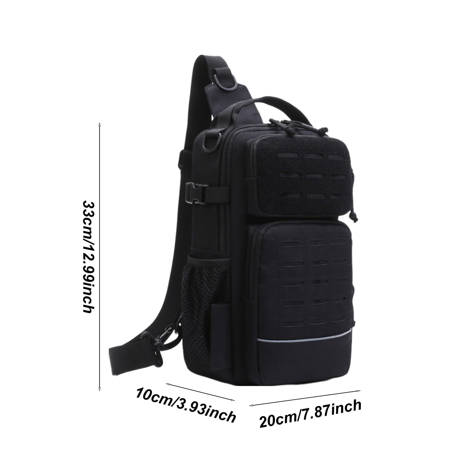 Mochila de Pesca con Mosca con Portabotellas y Equipo de Pesca | Mochila para Equipo de Pescar para Senderismo Camping Viajes Deporte Aire Libre Gimnasio al Aire Libre y