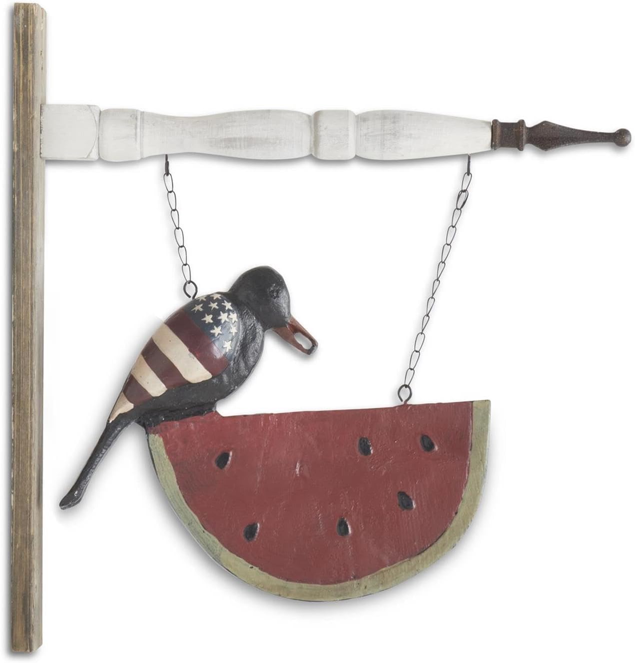 Black Americana Crow on Watermelon Arrow Replacement
