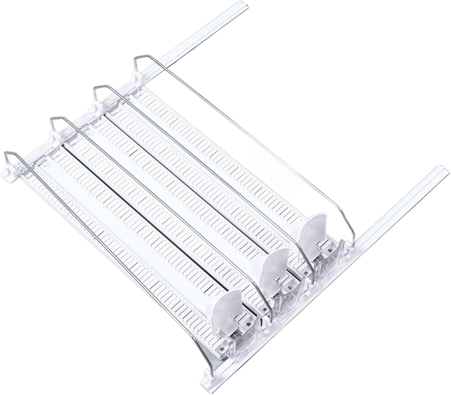 aqxreight Adjustable Fridge Drink Dispenser Self Pushing Soda Can Organizer for Beer Can Refrigerator Cup Holder (3Pcs), aqxreightkqy3hubwvn-11