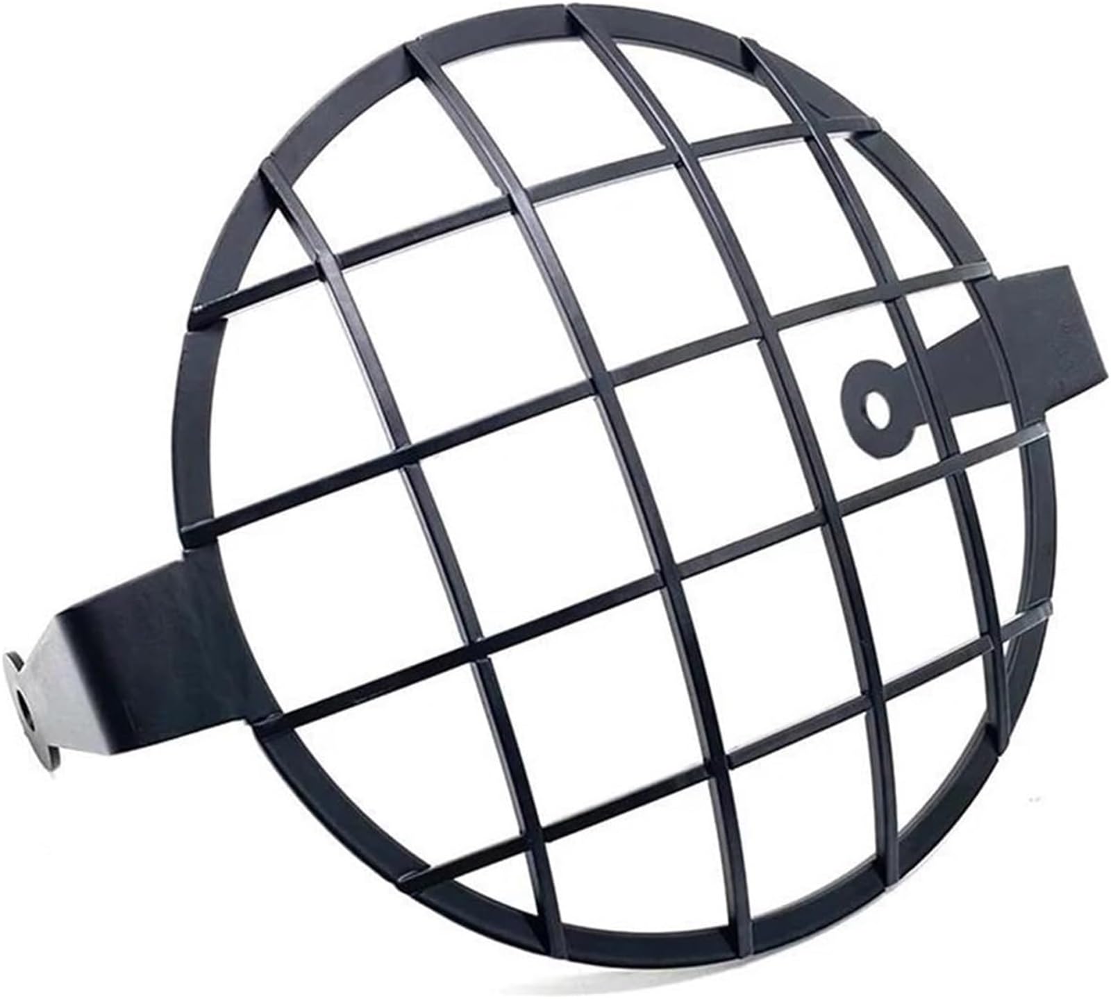Cache de phare de moto Himalayan Scram 411 grille avant noire - 7