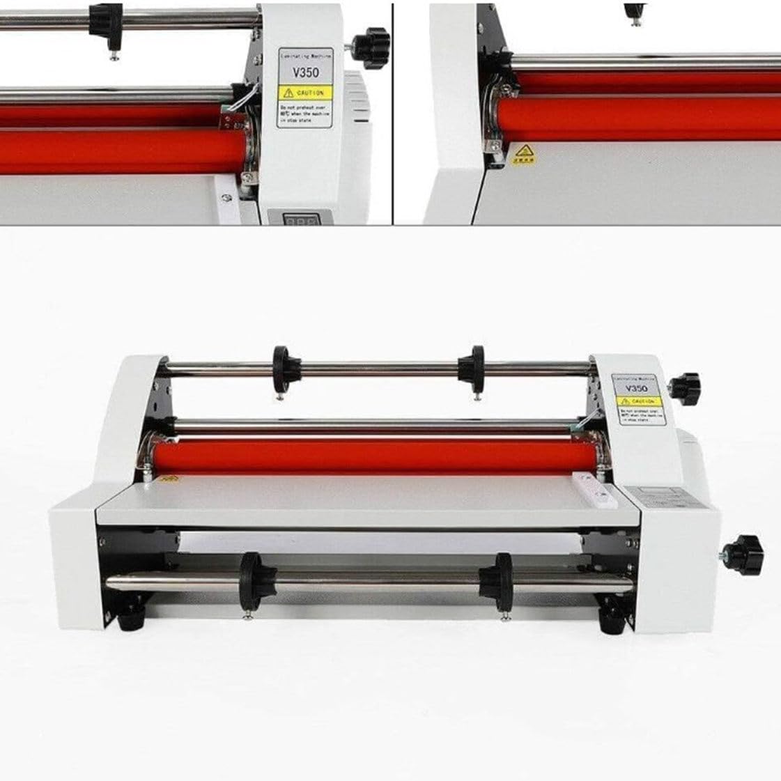 Laminator na gorąco na zimno, sterowana cyfrowo maszyna do laminowania termicznego, maszyna do laminowania na gorąco na zimno, folia PTE, czterowalcowy cyfrowy laminator termiczny