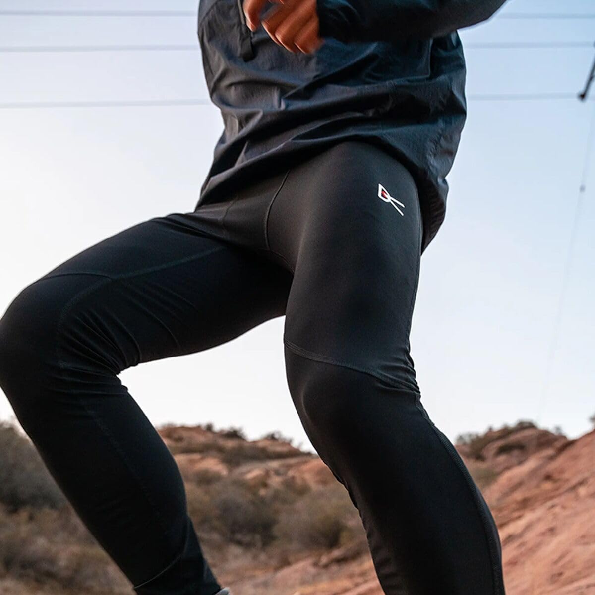 Full-Length Recycled Tights, Black