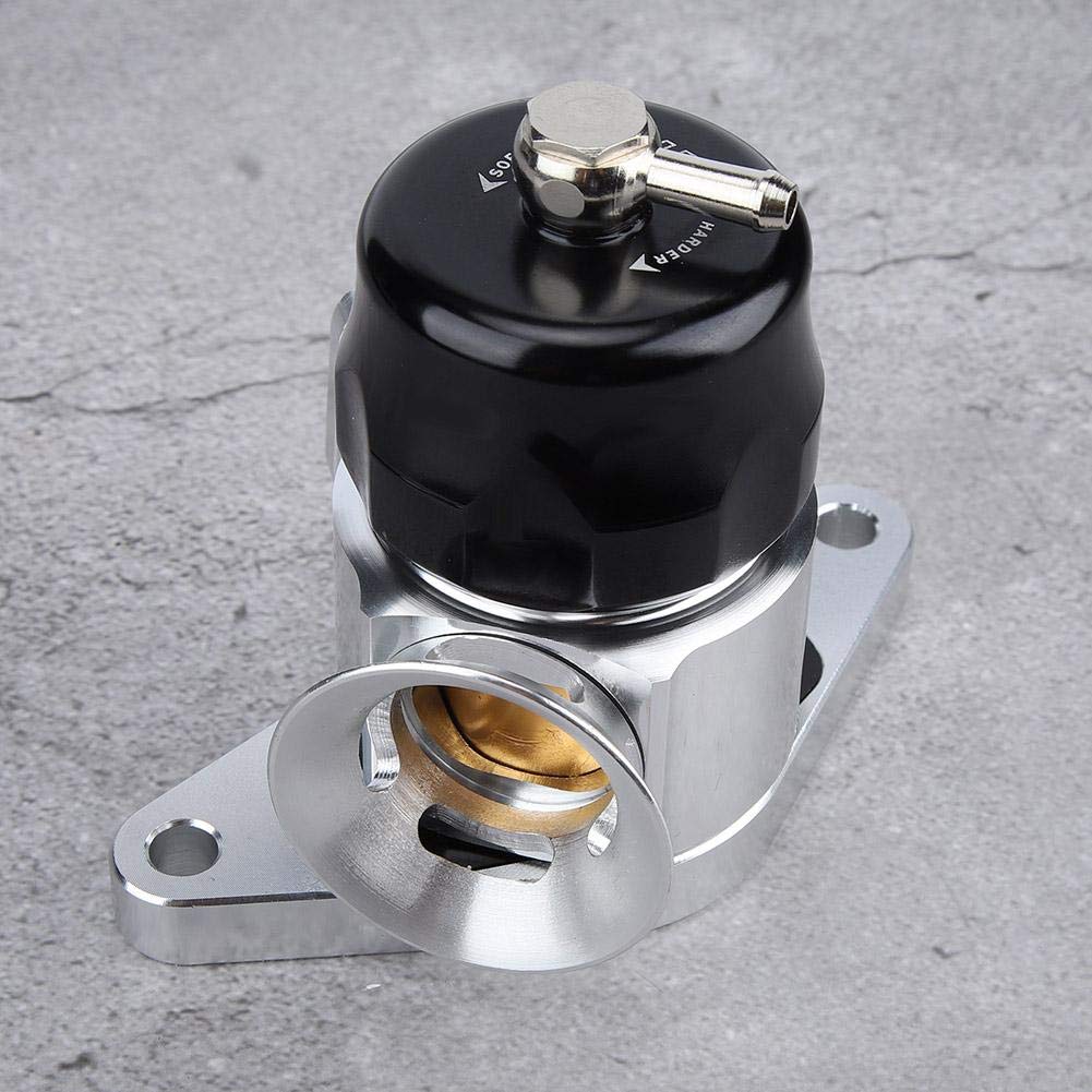 Car Blow Off Valve Dump Valve Car Dump Valve Replacement Parts Aluminium Alloy Fit for WRX Black
