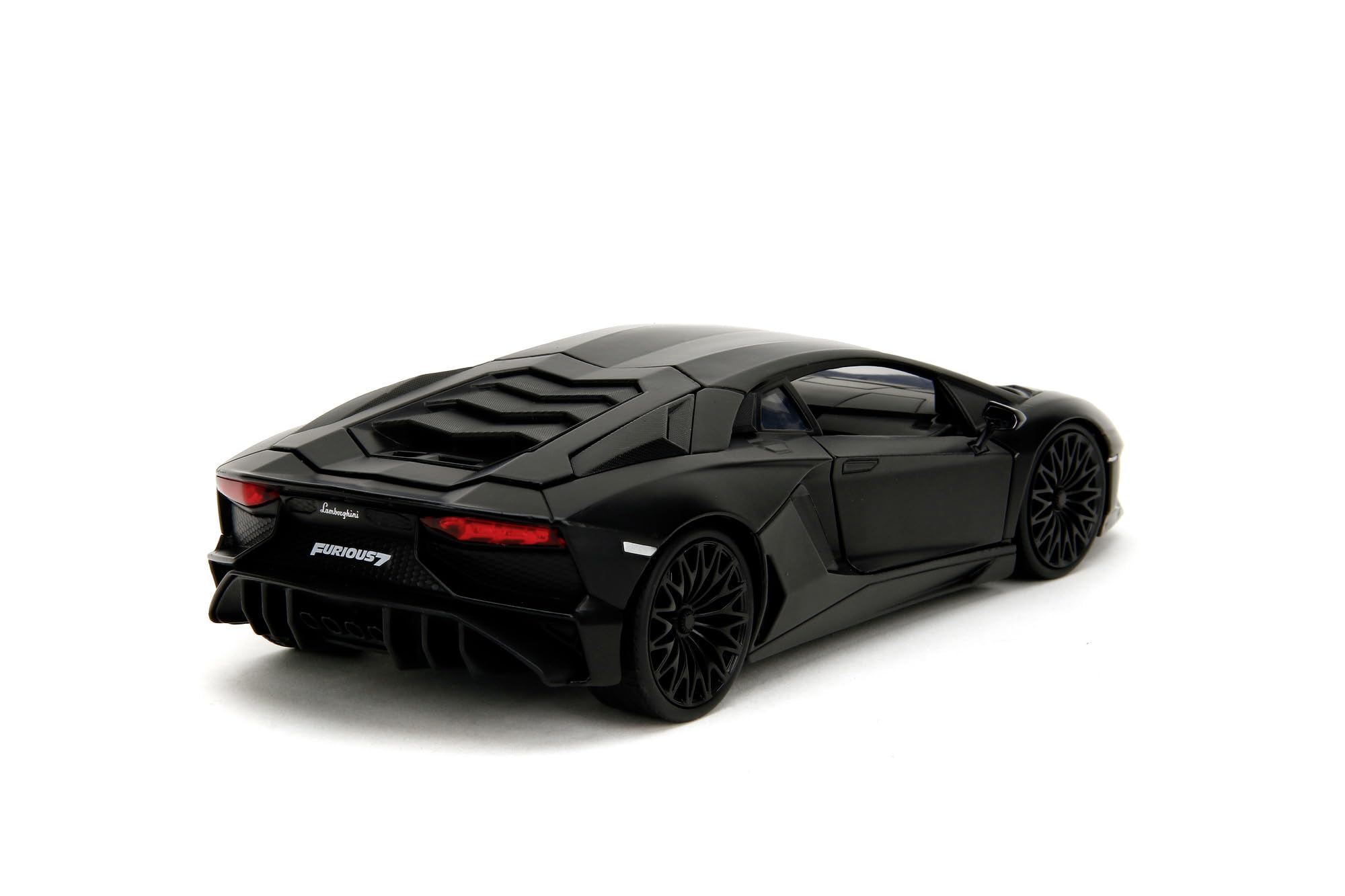 Fast & Furious JADA Toys SHAW'S LAMBORGHINI AVENTADOR modellino auto pressofuso, giocattoli per bambini e adulti, veicolo da collezione e da gioco, nero