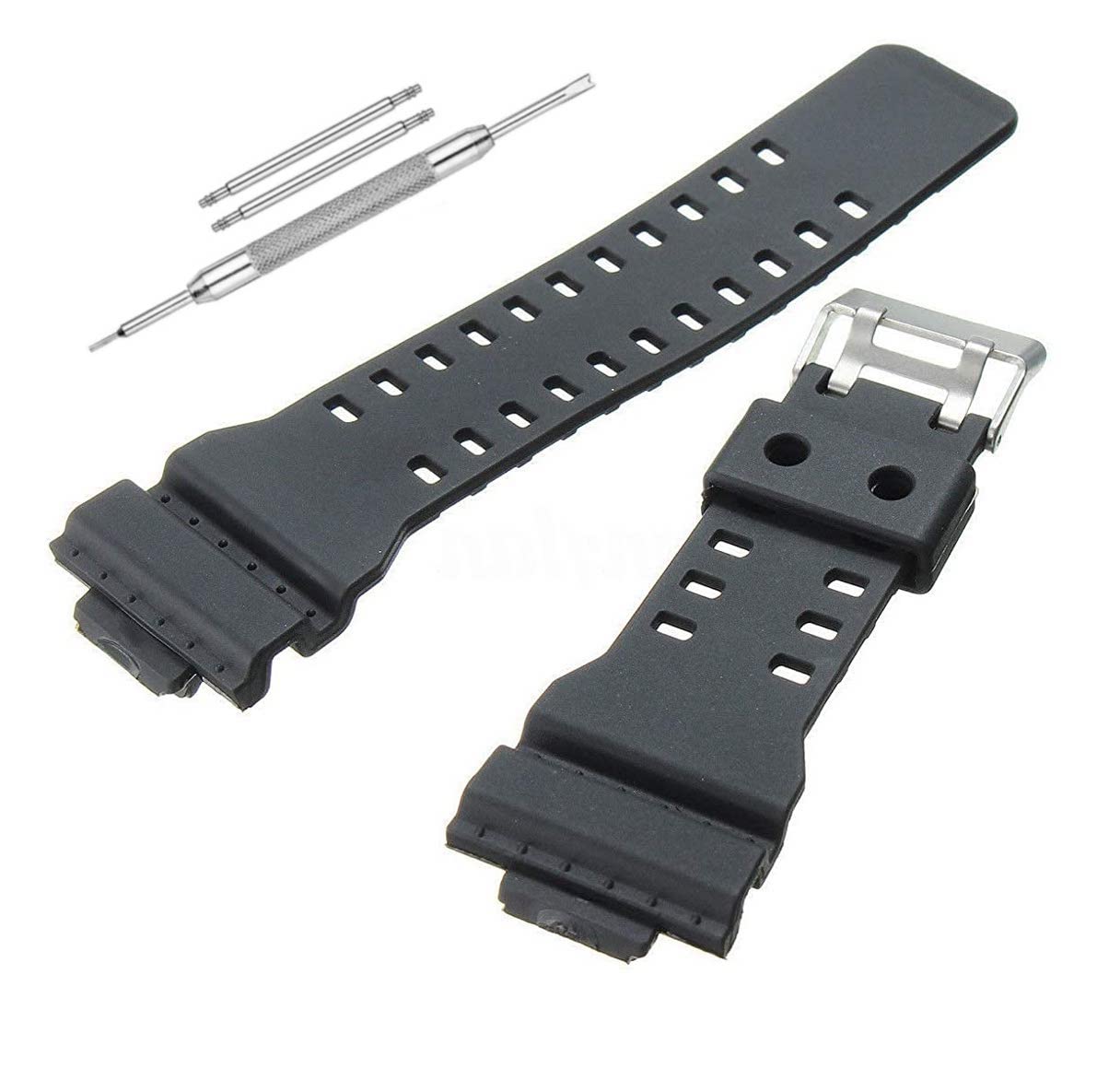 LineOn 16mm Black Silicone Strap for Casio G-Shock Watch byLineOn® GA-100 G-8900 GW-8900 GD-100 GD-110 GD-120 GA-110 100 120 200 GA-150 GLS-100 GA-300(Matte Finish) with Tool and Pins (B0BW76P1SH) Amazon Price History, Amazon Price Tracker