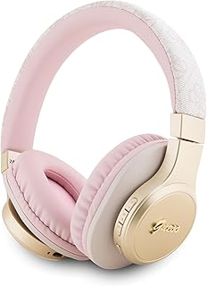 Guess GUBH604GEMP - Auriculares con Bluetooth, Color Rosa