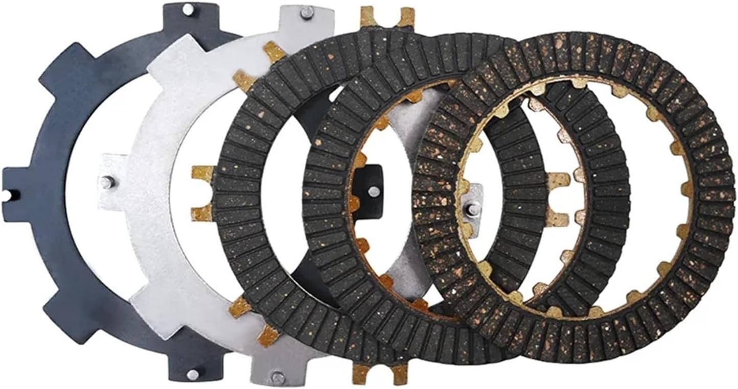 Motorcycle Clutch Plates Steel Plates Friction Discs Set Fit For DY100 C110 C70 2Pcs 3Pcs 5Pcs Motorcycle Accessories Engine Parts(2pcs Steel Plates)