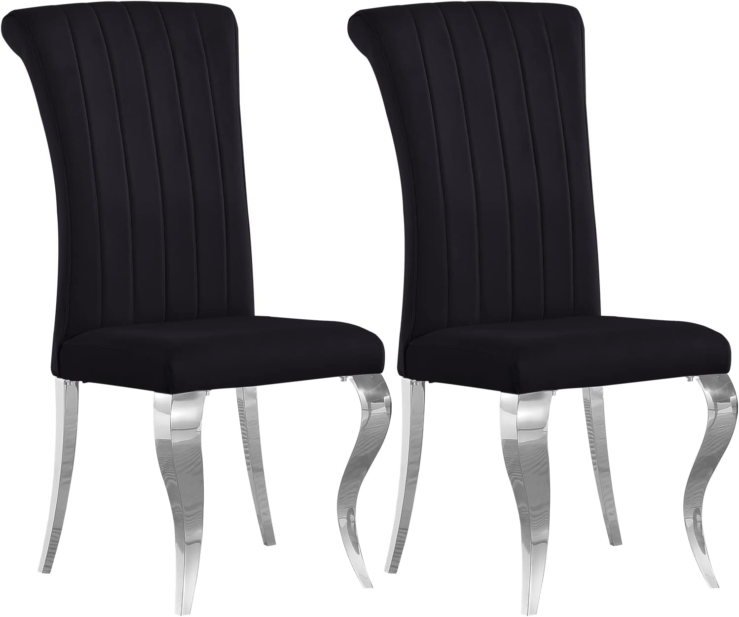 Amazon.com - Goderfuu Dining Room Chairs Set of 2 - Black Dining Chairs ...