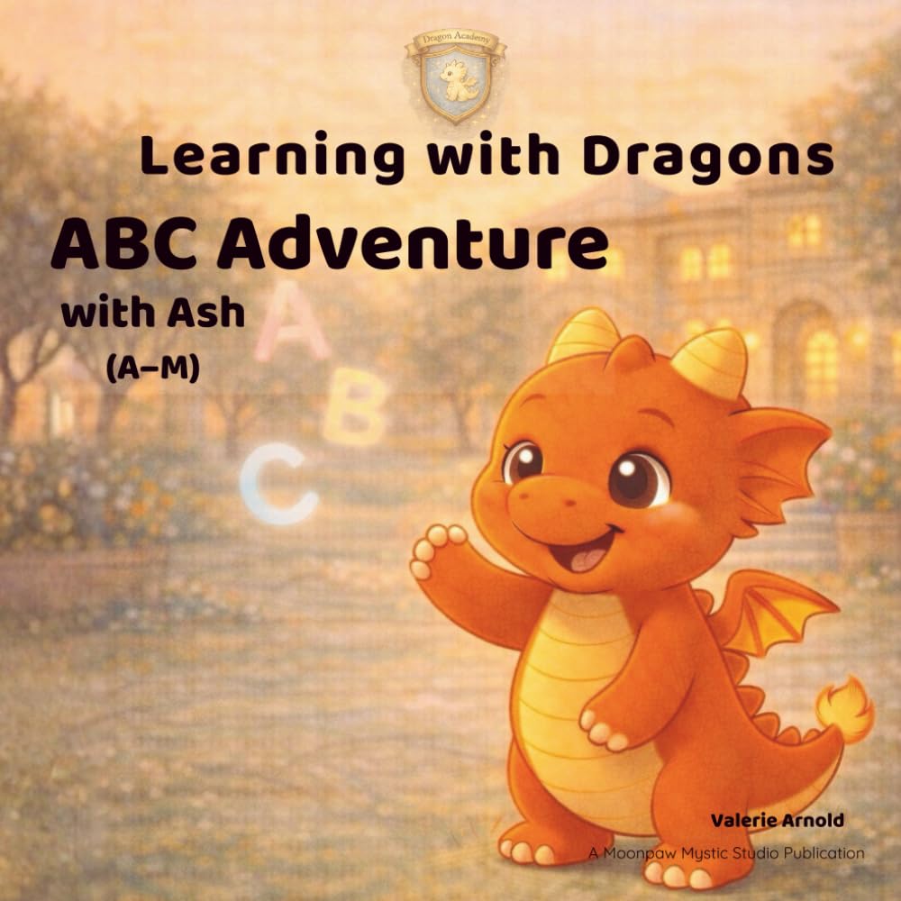 ABC Adventure with Ash (A–M): Learning with Dragons