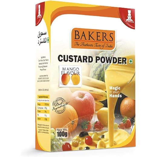 BAKERS Custard Powder Mango 100g