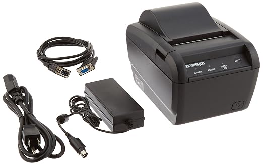 Amazon.com: Posiflex pp8000s10410ud Series PP8000 Printer, Aura Impresora  térmica, Serial Cable y fuente de alimentación incluido, viene con de  serie, Paralelo y USB Interfaz instalado, Negro : Productos de Oficina