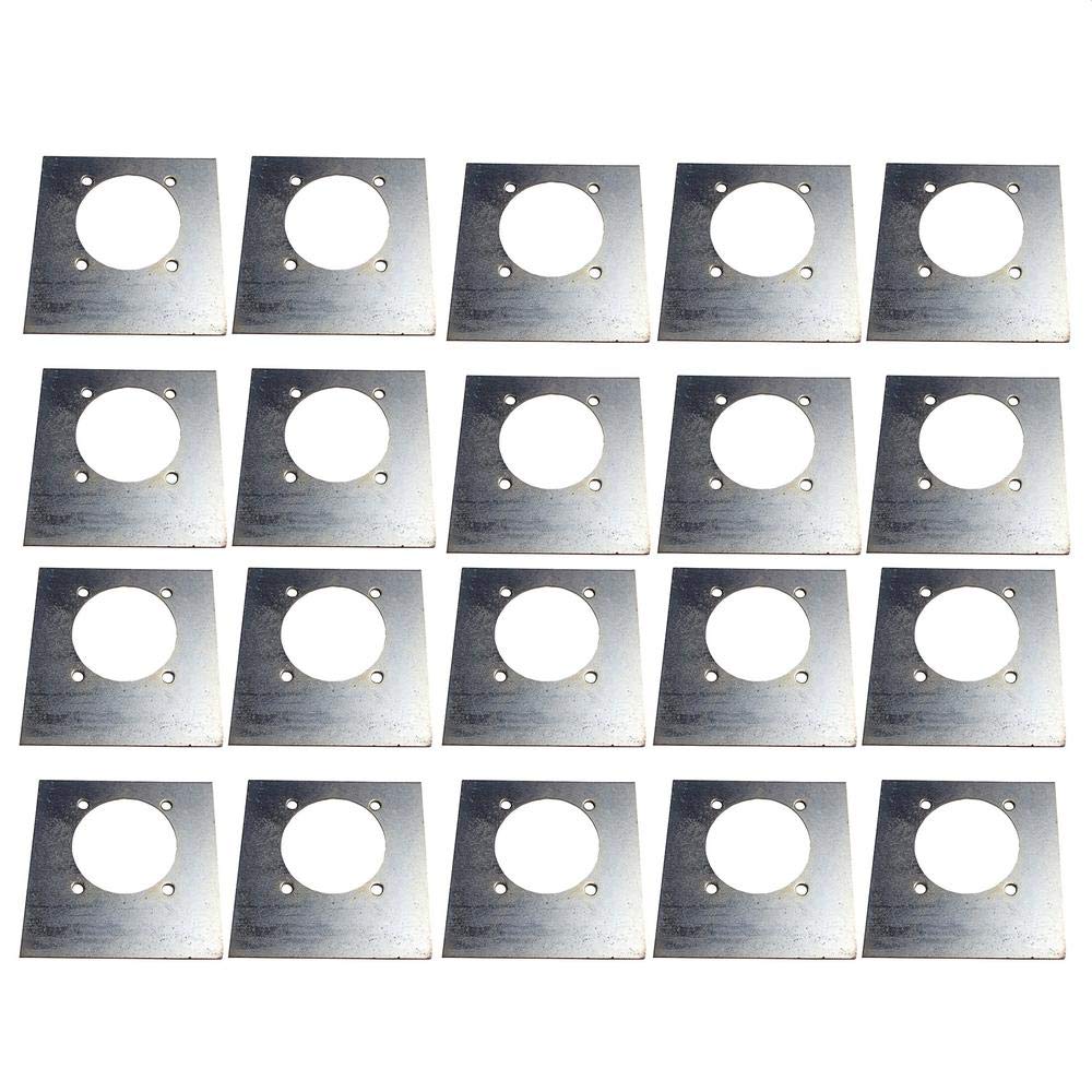 Set of Twenty 949872 Heavy Duty Backing Plates Mounting Plates for Trailers