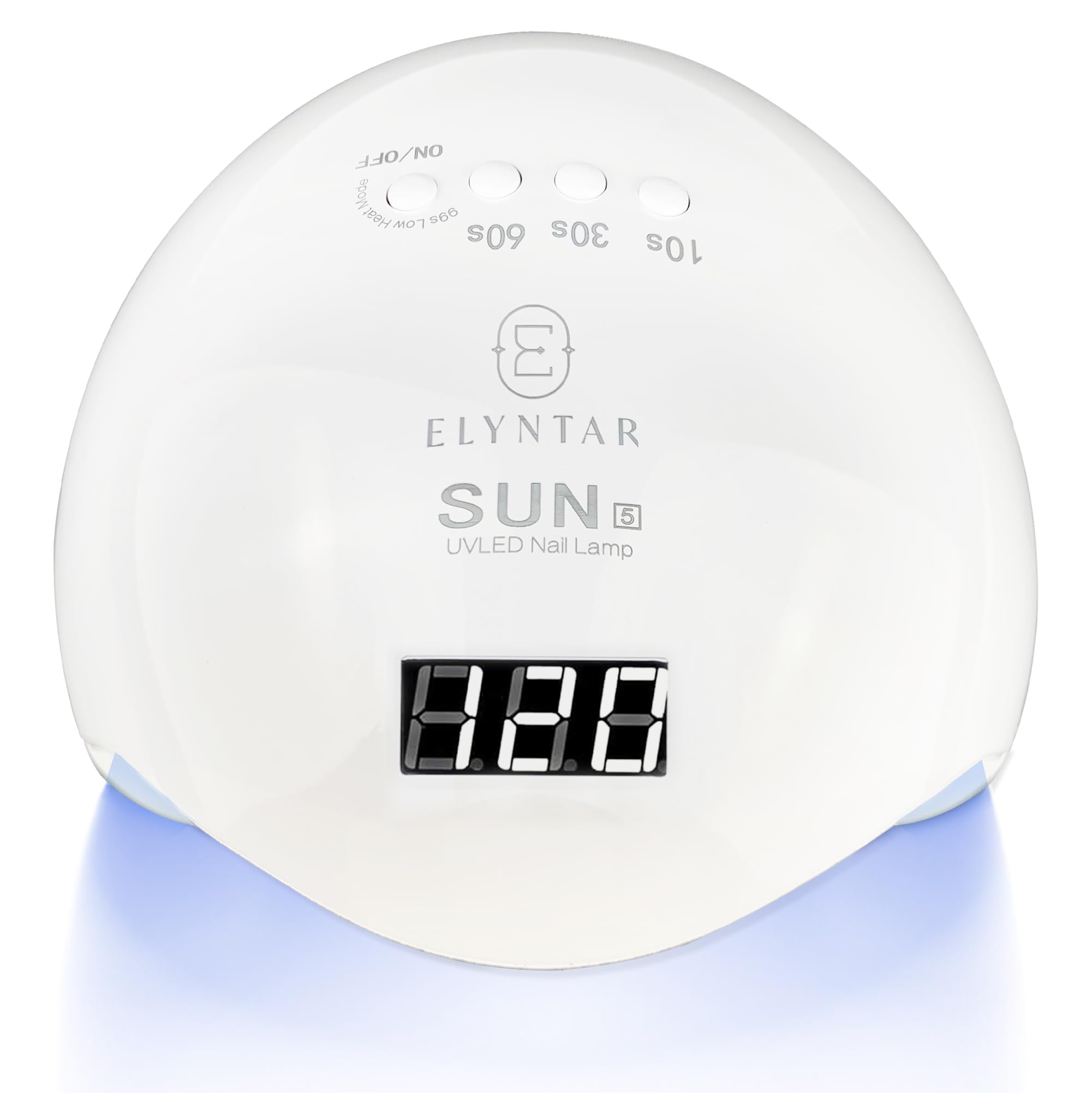 SUN 5 Lampada UV LED 48W per Unghie con Sensore e Timer | Sensore Automatico, Timer 10s/30s/60s/99s, Display LCD, 24 LED