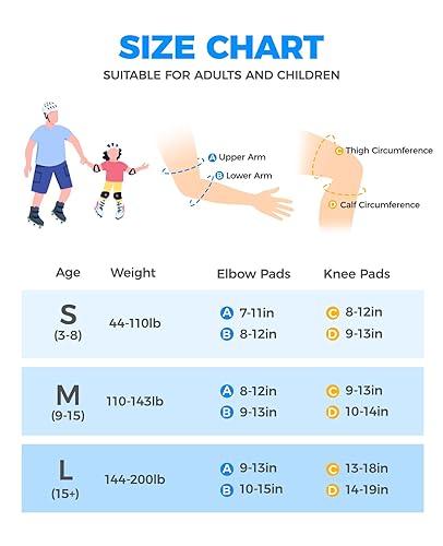 Miniatura 6 de Rodilleras para niñosjóvenesadultos, coderas, equipo de protección para muñequeras para niños pequeños, patinaje en línea, ciclismo, BMX, bicicleta,