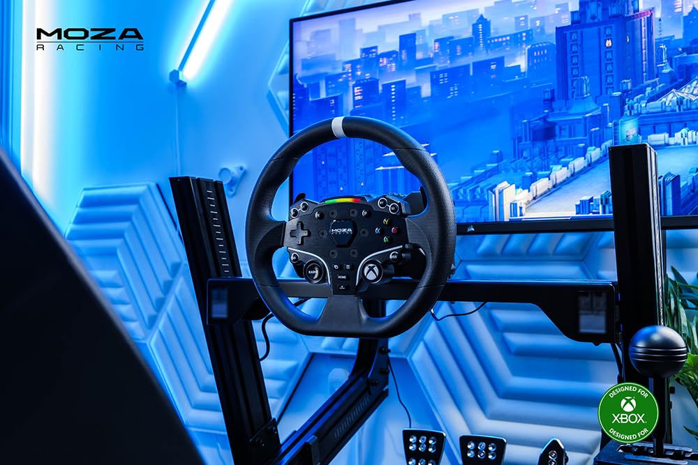 MOZA RACING R3 Bundle - Lenkrad- und Pedale-Set