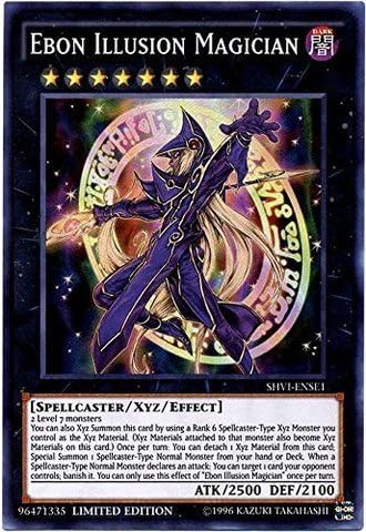 YU-GI-OH! - Ebon Illusion Magician (Shvi-ENSE1) - Shining Victories: Special Edition - Limited Edition - Super Rare
