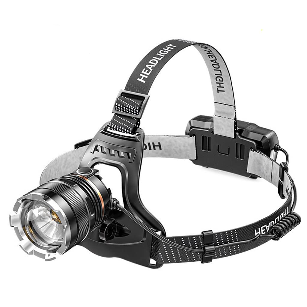 OYYMTE P50 Strong Light Led Headlight USB Charging Highlight Telescopic Zoom Wave Induction Fishing