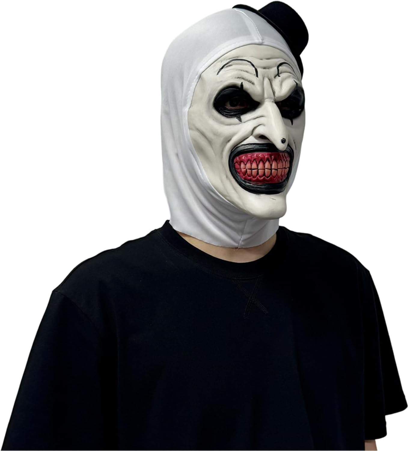 GTETKDE Adult Terrifier Art the Clown Cosplay Costume - Scary Killer Clown Mask for Men & Women - Image 3