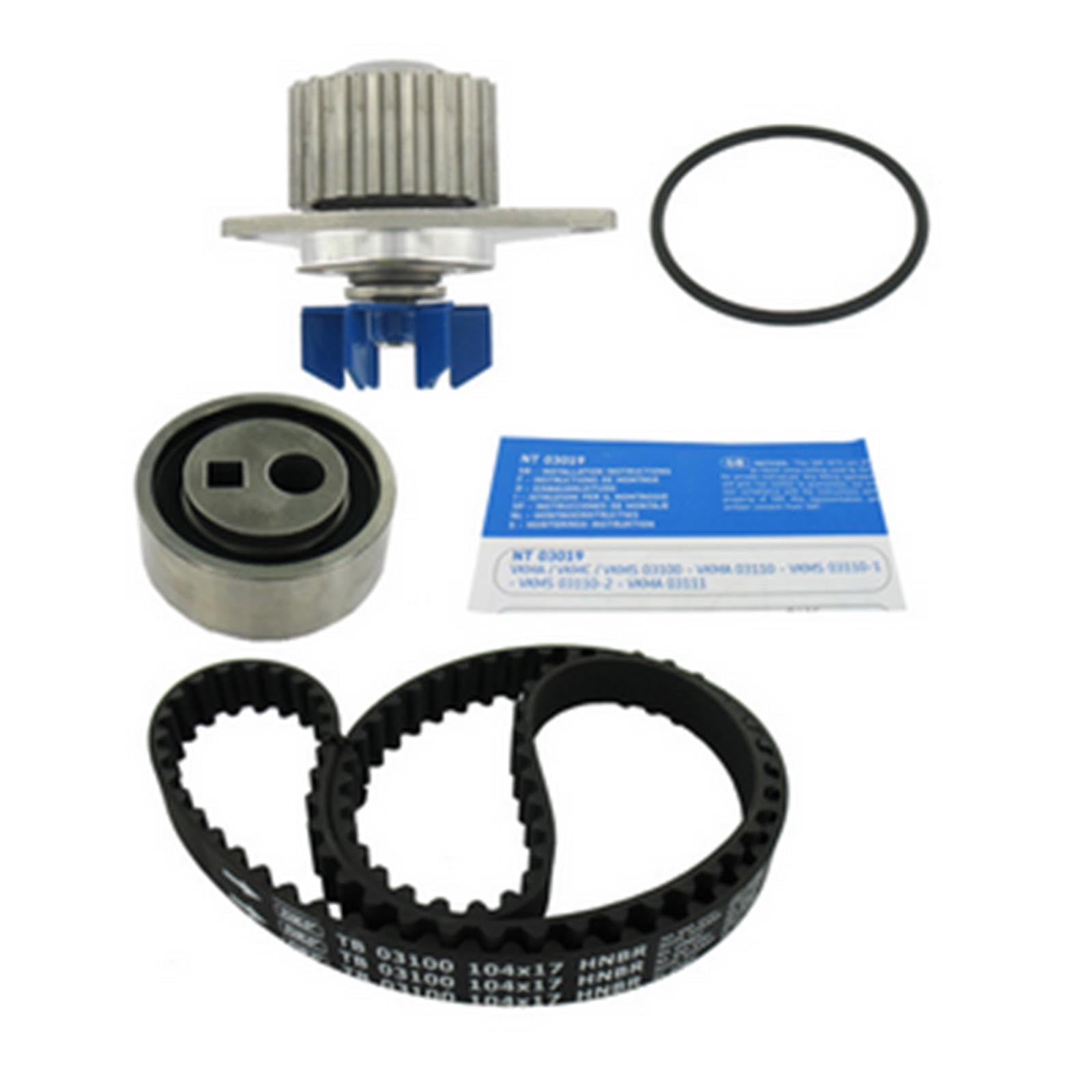 SKF VKMC 03100 Kit Tendicinghia con Pompa Acqua