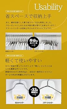 Amazon.co.jp: タヤ ハンガー シャツ ニット キャミソール用 スマート Amazon.co.jp: タヤ ハンガー シャツ ニット キャミソール用 スマート