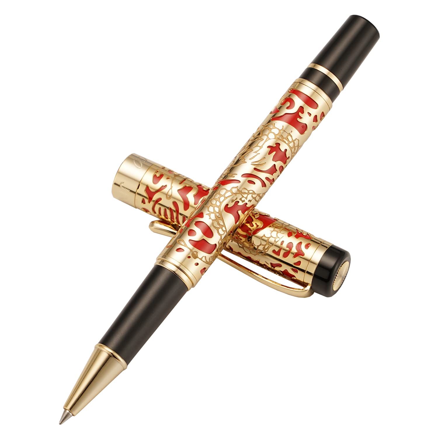 Amazon | Retro Jinhao 5000 メタルローラーボールペン、高度で美しい