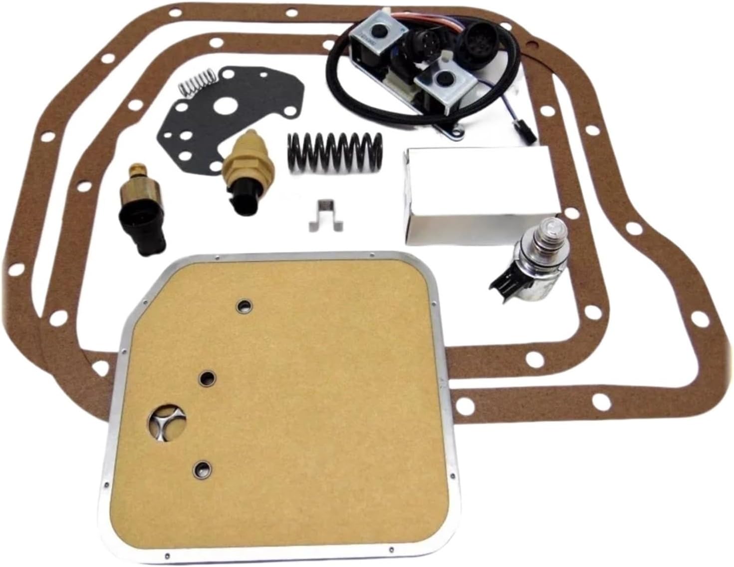 1set Solenoid Service Upgrade Kit Compatible With All Chrysler Compatible With Dodge/Jeep 42RE 44RE 46RE 47RE 48RE 93-97 Heavy-Duty A500 A518 Transmissions