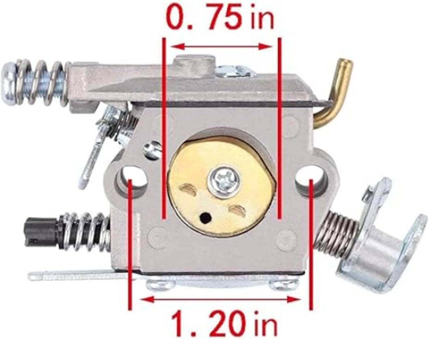 Compatible with 358350380 Carburetor Carb for Craftsman 42cc Chainsaw 358350200 Chainsaw for Walbro Air Filter Chain Saw Gasket