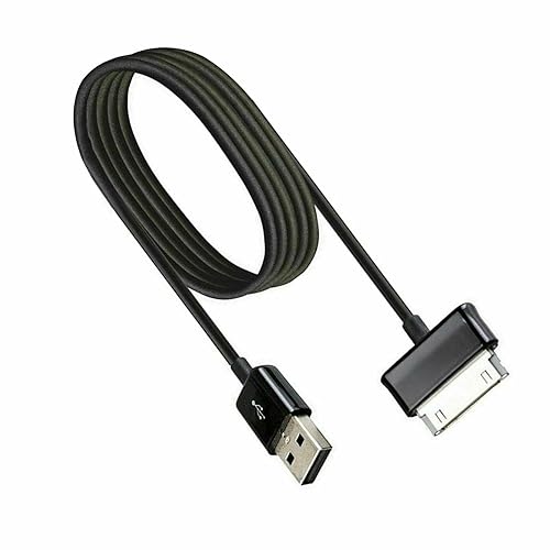 Miniatura 3 de Paquete de 5 cables de carga USB de sincronización de datos negros de 30 pines de 3.3 ft de largo para Apple iPhone 4 4S 3G 3GS Apple iPad 1 2 3