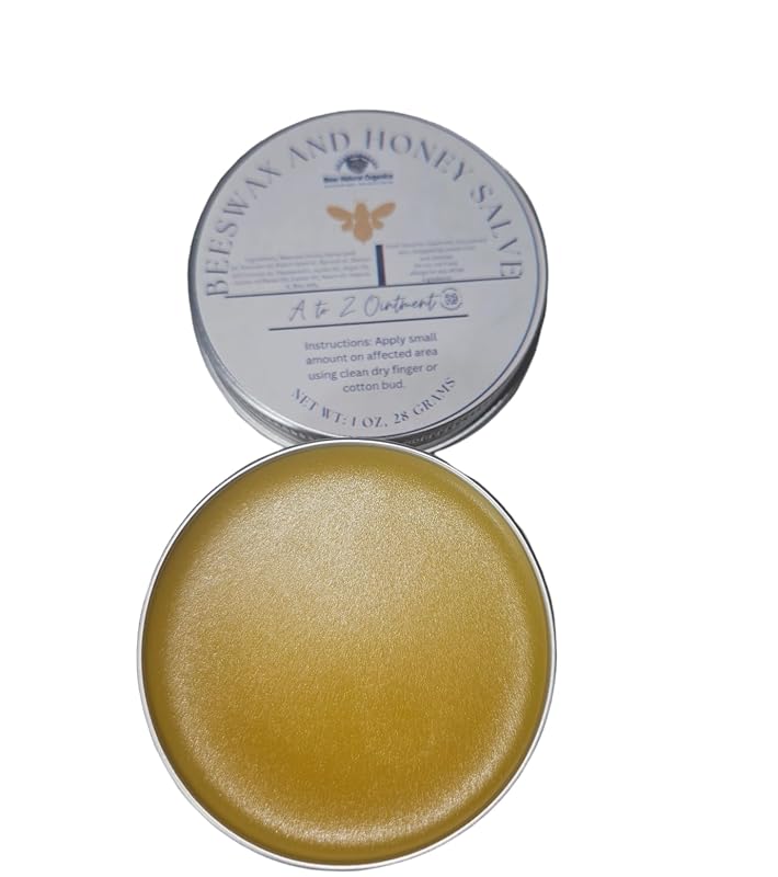 Bear Natural Organics Pomada com Cera de Abelha, Mel e 12 Óleos, 28 g