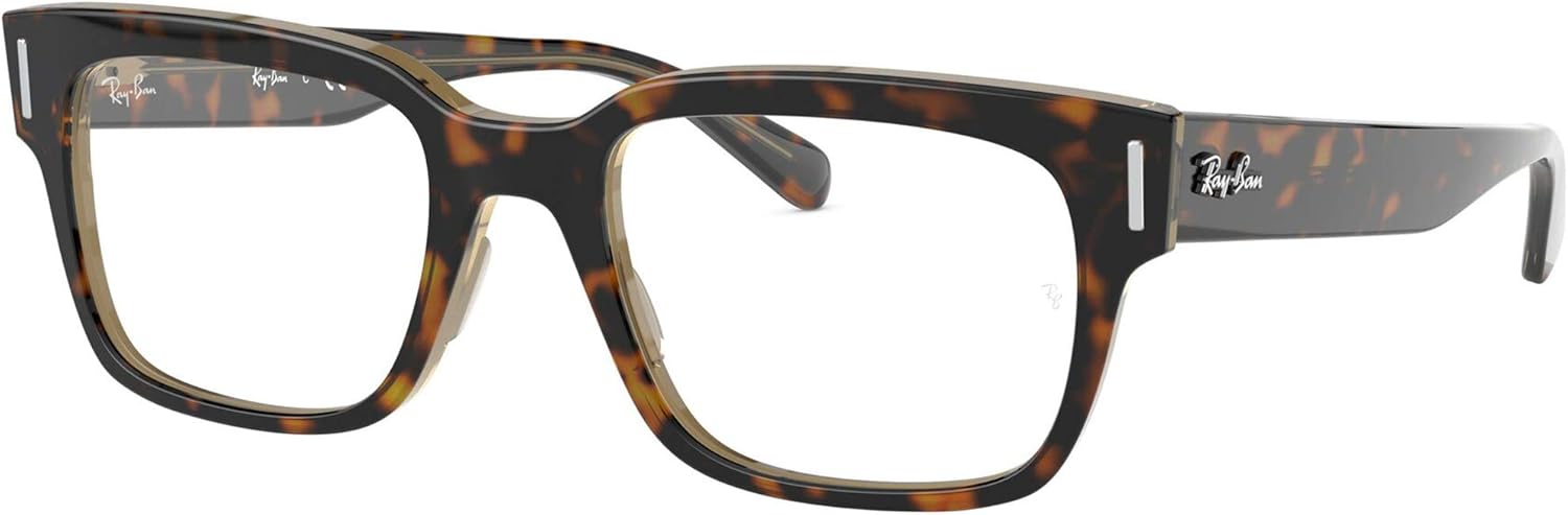 Amazon | Ray-Ban (レイバン) メンズ RX5388 JeffeRY スクエア