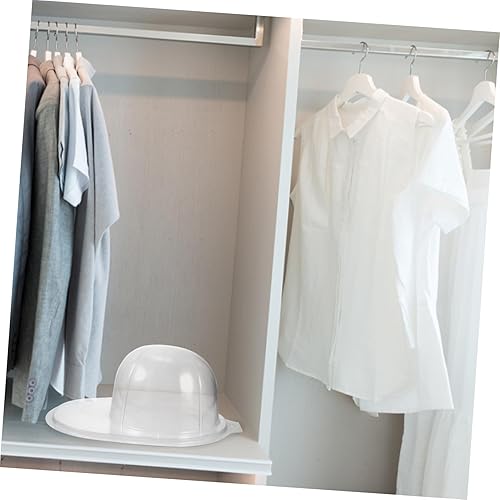 Miniatura 8 de DOITOOL Estuche expositor para gorra de béisbol, plástico transparente, paquete de 2