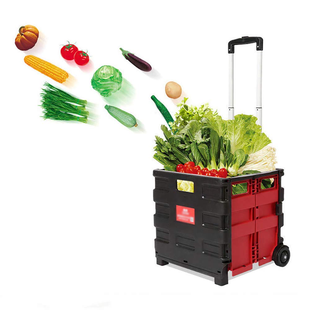 Buy Folding Shopping Cart,Rolling Utility Cart Folding Boot Cart