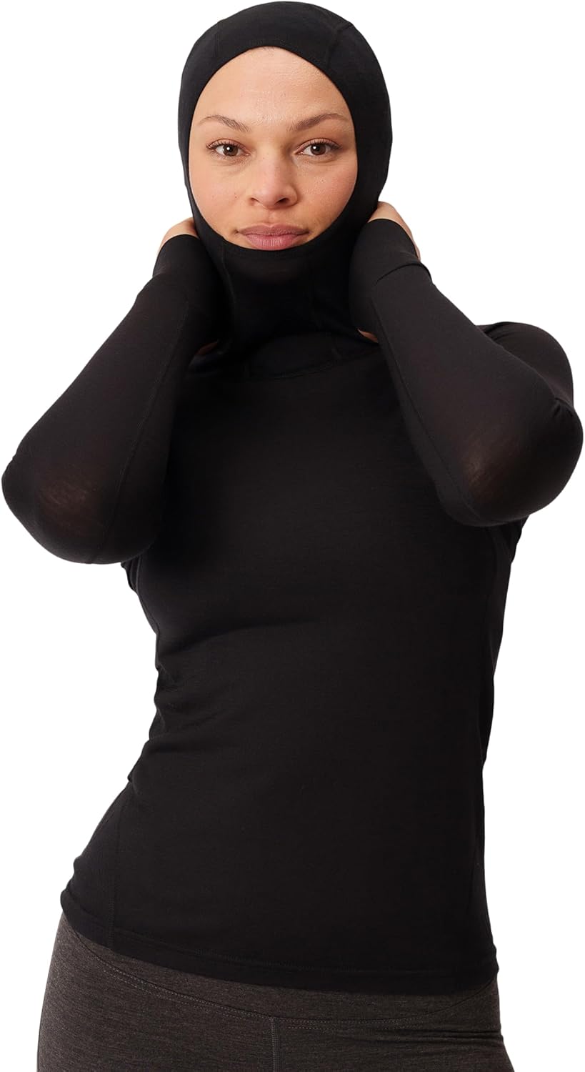 Women's MerinoAire® Snorkel Hoodie By Woolly | RWS Certified | Soft, Stink Free, Seattle Designed