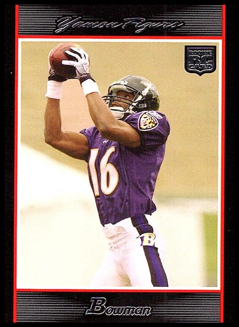 2007 Bowman Yamon Figurs Rookie RC #164 NM Near Mint Baltimore Ravens