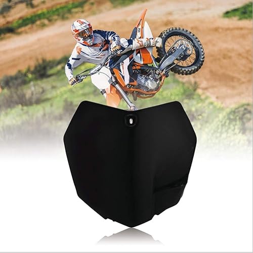 Miniatura 2 de Placa de matrícula delantera de motocicleta ABS de repuesto de plástico para Universal Kawasaki Suzuki Ducati Triumph Victory Yamaha Dirt Bike