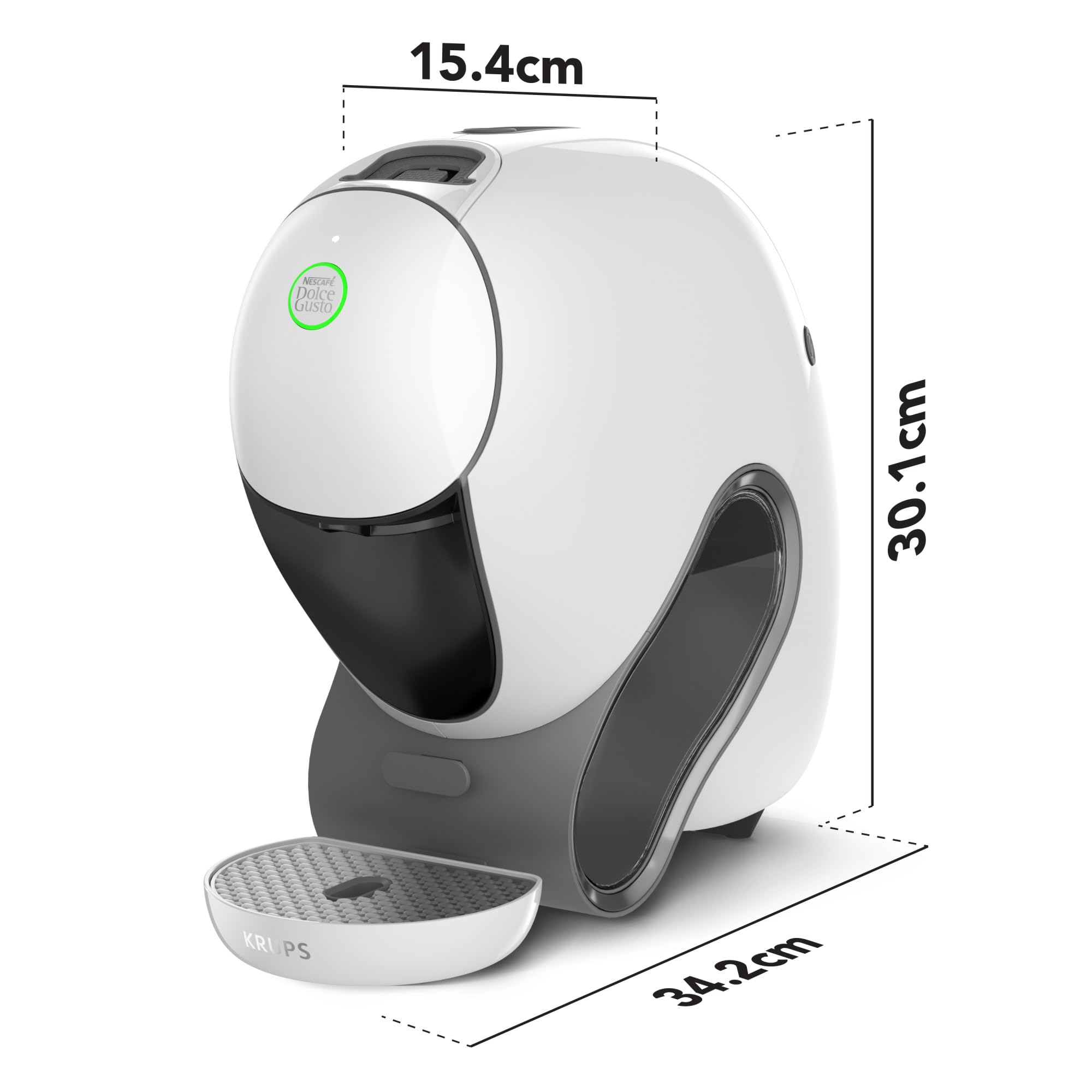 KRUPS Nescafé Dolce Gusto NEO Machine à Café Connectée Blanc