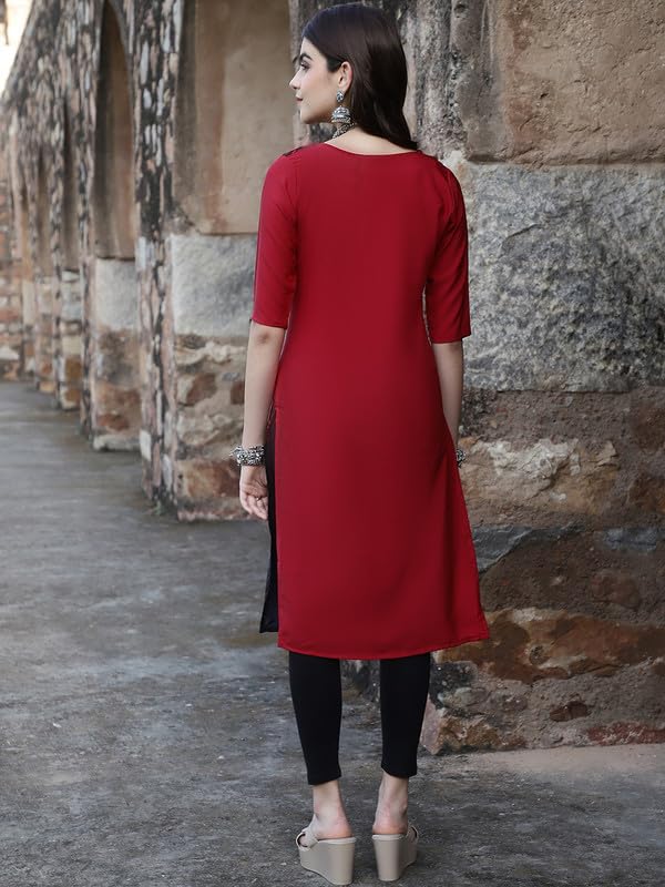 Image of Kurta for Women||Kurta||Casual Kurta|| Women's Kurta||New Fashionable Kurti ||Office Kurta for Women