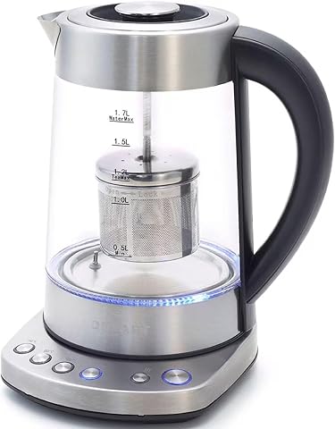 Dexart WK-0816G TeaCraft Çay Makinesi ve Su Isıtıcı, Metalik
