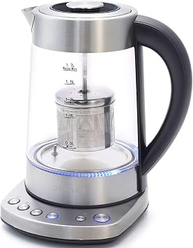 Dexart WK-0816G TeaCraft Tea Machine and Kettle, Metallic